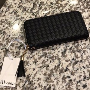 Black Vegan Wallet (NWT)